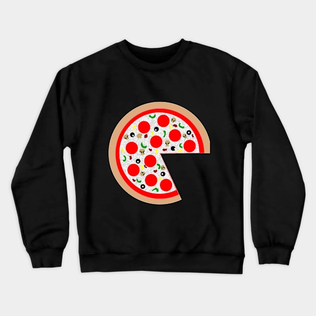 pizza mexicana Crewneck Sweatshirt by helenheredia